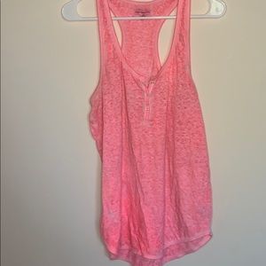 Pink tank top